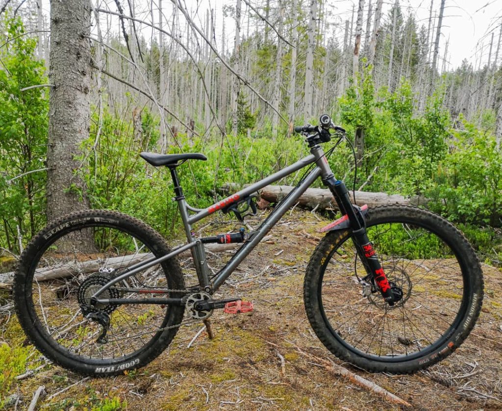 Custom Full Suspension MTB Frame MarinoBike