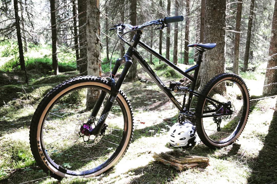 custom full suspension mountain bike