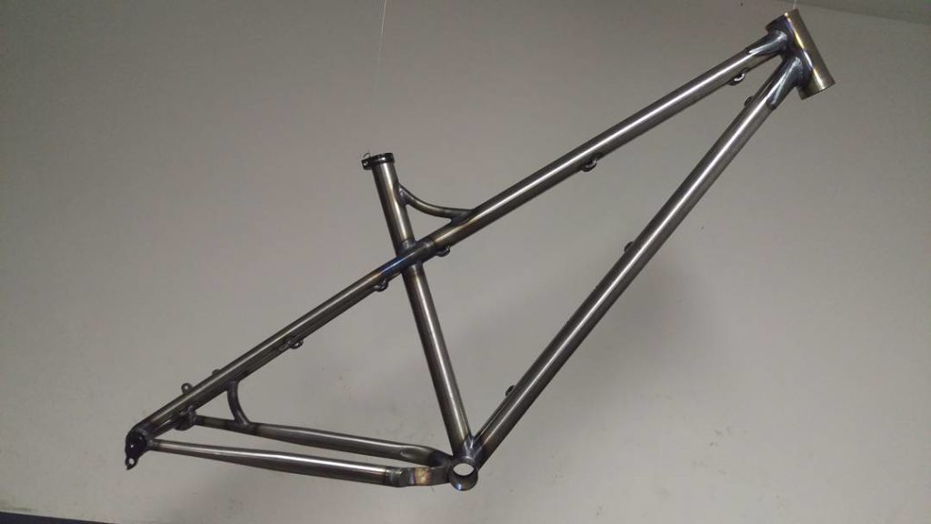 Custom Built Steel Hardtail MTB Frame MarinoBike